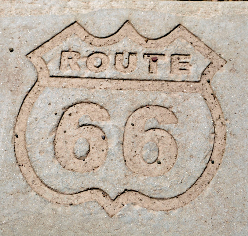 Route 66 sign